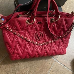 SOLD ELSEWHERE!!! Mario Valentino Quilted Leather Tote!